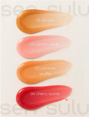 Набор мини-блесков для губ, 4 оттенка - Фото 8