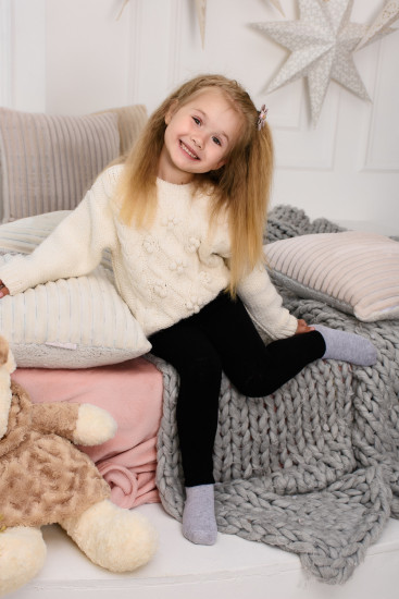 Легинсы для девочек «Уголек»