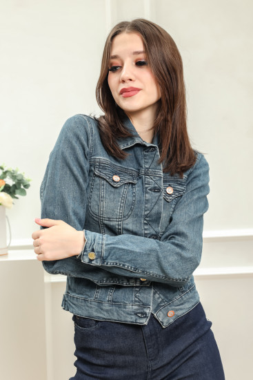 Куртка джинсовая женская
