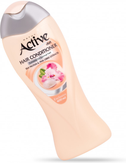 Кондиционер для нормальных волос «Экстракты розового ириса и протеинов шелка»