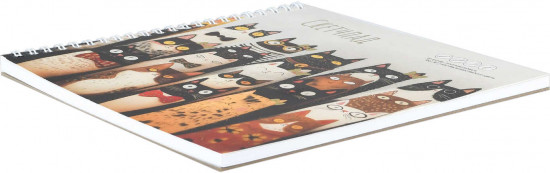 Скетчпад-альбом для рисования «Веселые коты»