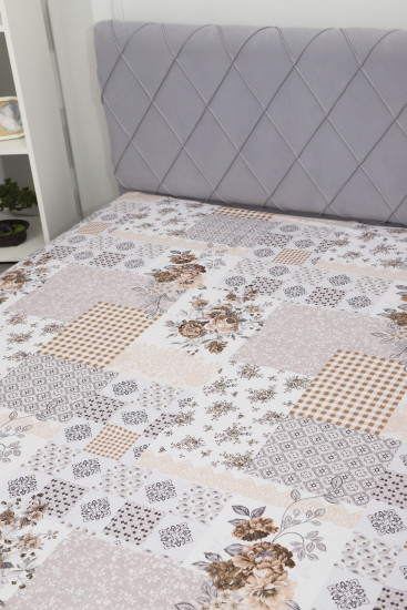 Простыня на резинке «Коллаж»