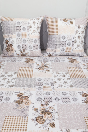 Простыня на резинке «Коллаж»