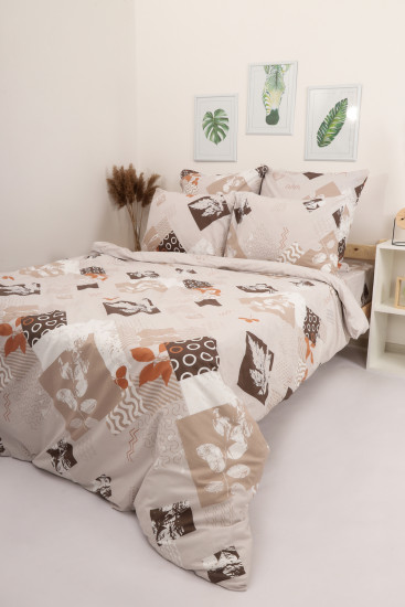 Простыня на резинке «Опавшие листья»