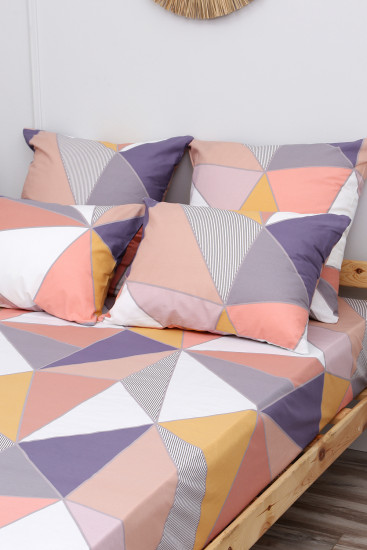 Простыня на резинке «Геометрия»