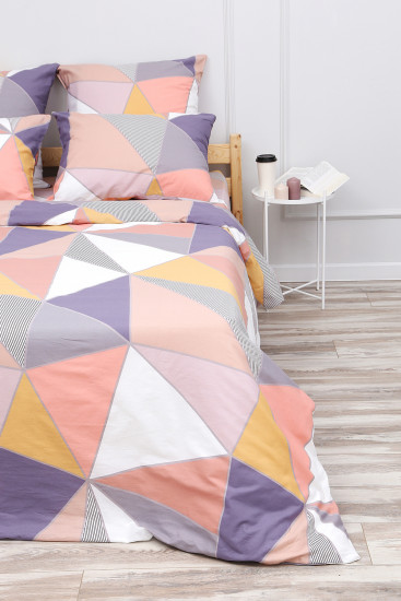 Простыня на резинке «Геометрия»