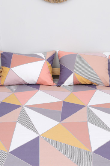 Простыня на резинке «Геометрия»