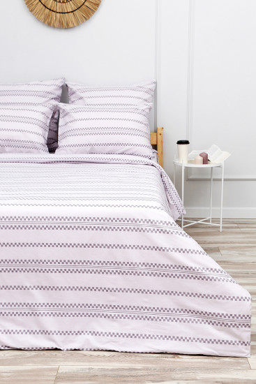 Простыня на резинке «Геометрия-компаньон»