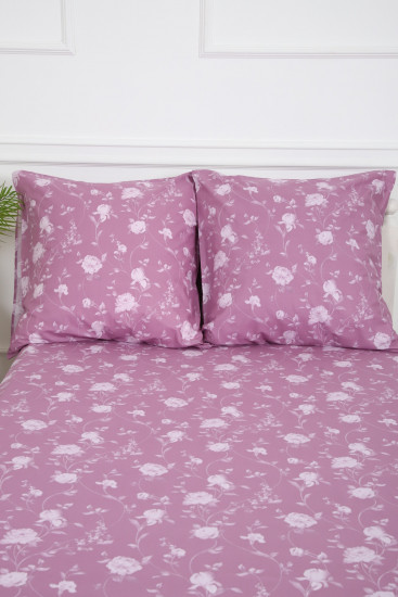 Простыня на резинке «Пиония-компаньон»