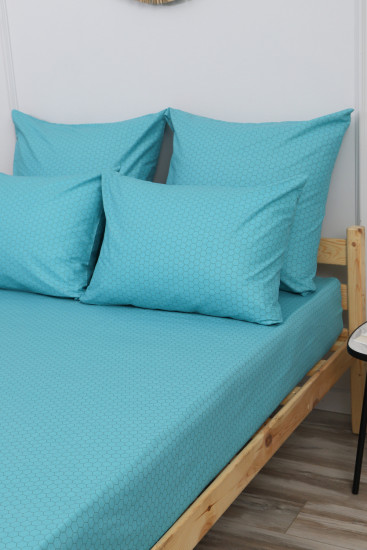 Простыня на резинке «Соты-компаньон»