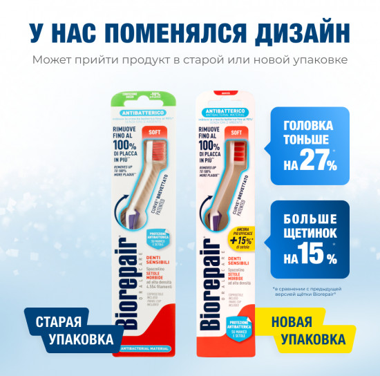 Зубная щетка CURVE Denti Sensibili