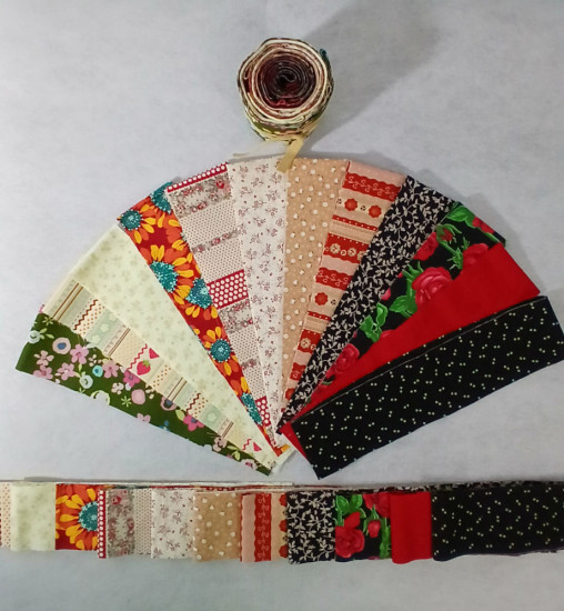 Ролл отрезов ткани «Лето в деревне»