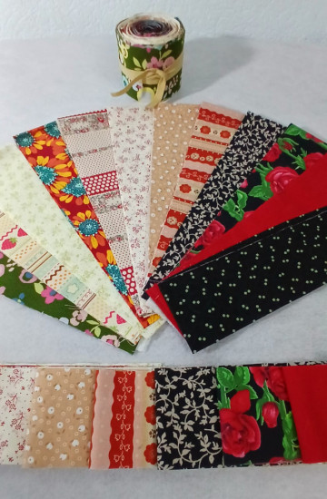 Ролл отрезов ткани «Лето в деревне»