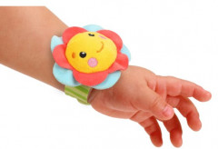 Погремушка на руку «Цветочек простой» - Фото 2