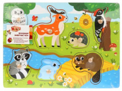 Игрушка-головоломка «Животные леса» - Фото 1
