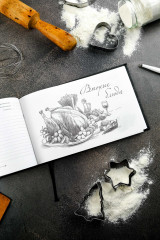 Книга для записи кулинарных рецептов «Кот с пончиком» - Фото 13