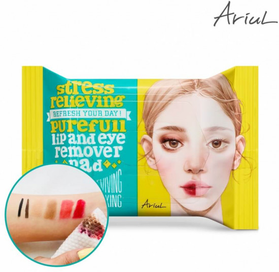 Пэды для глаз и губ «Stress Relieving Purefull»