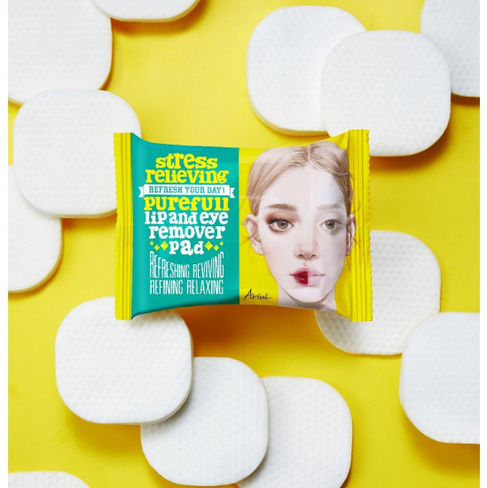 Пэды для глаз и губ «Stress Relieving Purefull»