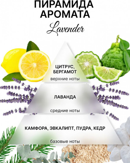 Аромасаше для белья в шкаф из воска «Lavender»