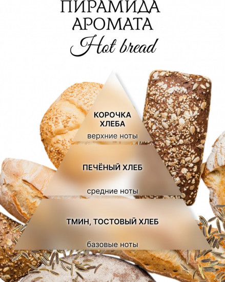 Аромавоск для аромалампы «Горячий хлеб»