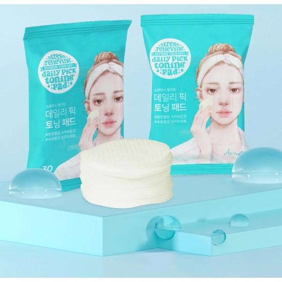 Тонер-пэды «Stress Relieving Daily Pick Toning Pad»