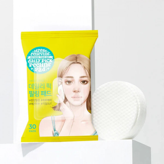 Пилинг-пэды для лица «Stress Relieving Daily Peeling Pad»