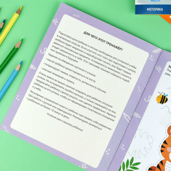 Пропись «Обводим по контуру»