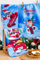 Набор полотенец кухонных «Зимние забавы» - Фото 1