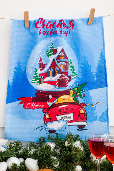 Набор полотенец кухонных «Зимние забавы»