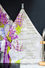 Набор полотенец кухонных «Букет лаванды» - Фото 3