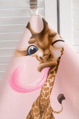 Набор полотенец кухонных «Розовый кот» - Фото 4