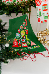 Набор полотенец кухонных «Новогодняя мозайка» - Фото 1