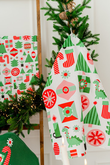 Набор полотенец кухонных «Новогодняя мозайка»