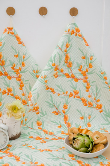 Набор полотенец кухонных «Облепиха»