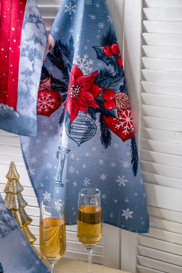 Набор полотенец кухонных «Санта Клаус»