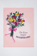 Набор полотенец кухонных «Сердечное поздравление» - Фото 8