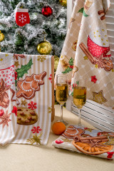 Набор полотенец кухонных «Уютный вечер» - Фото 1