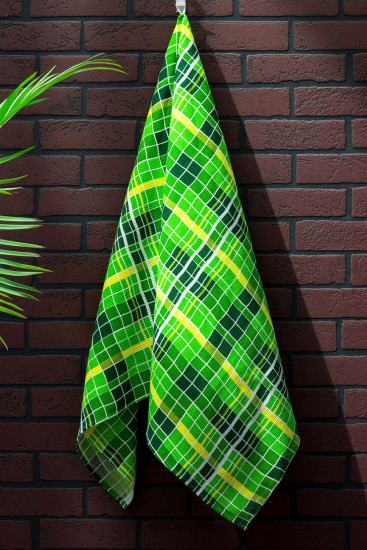 Полотенце «Яркая клетка»