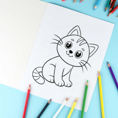 Книжка-раскраска для детей «Домашние животные» - Фото 2