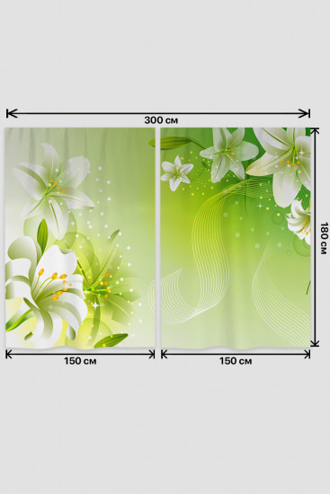 Комплект штор для кухни