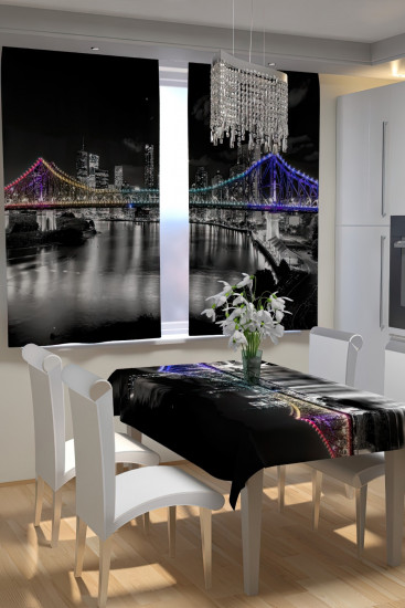 Комплект штор для кухни