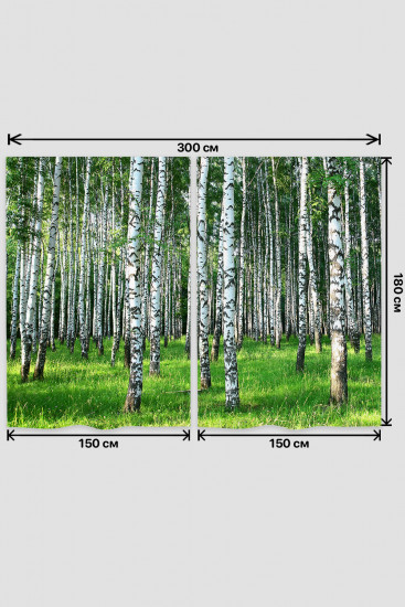Комплект штор для кухни