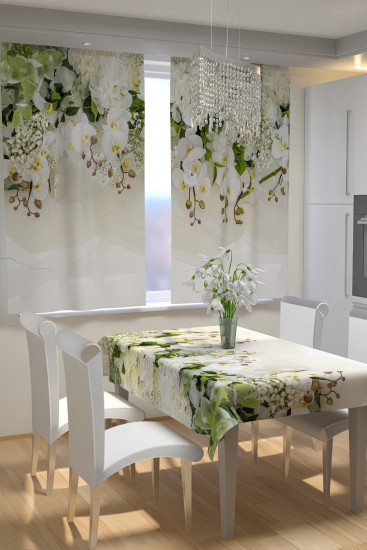 Комплект штор для кухни