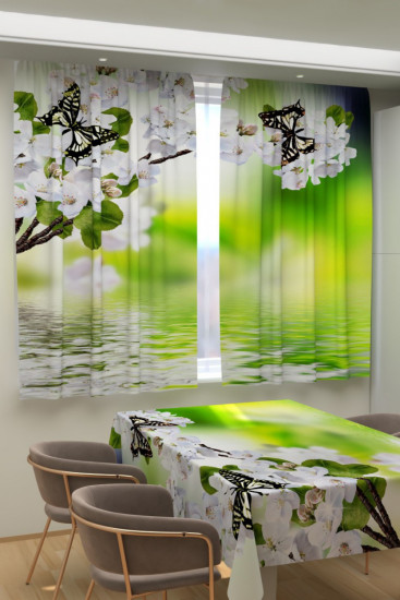 Комплект штор для кухни