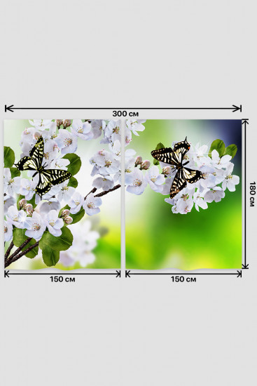 Комплект штор для кухни