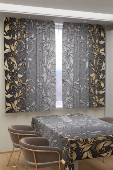 Комплект штор для кухни