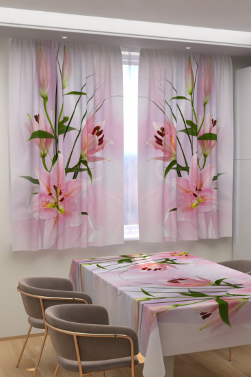 Комплект штор для кухни