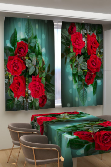 Комплект штор для кухни