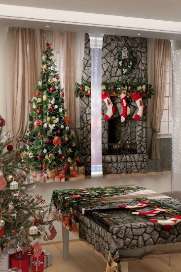 Комплект штор для кухни