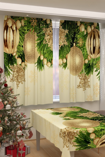 Комплект штор для кухни